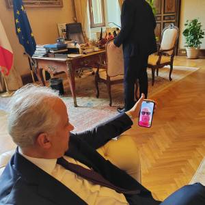 Zucconi e Montemagni incontrano il ministro  Piantedosi 4