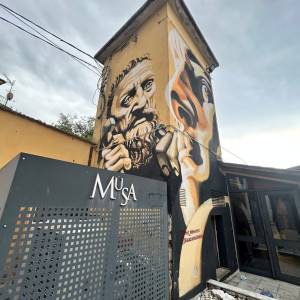 Street Art Michelangelo