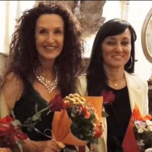 Mimma Briganti (a sinistra) e Elena Ceragioli (a destra)