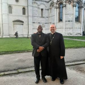Papias Musengamana e Paolo Giulietti